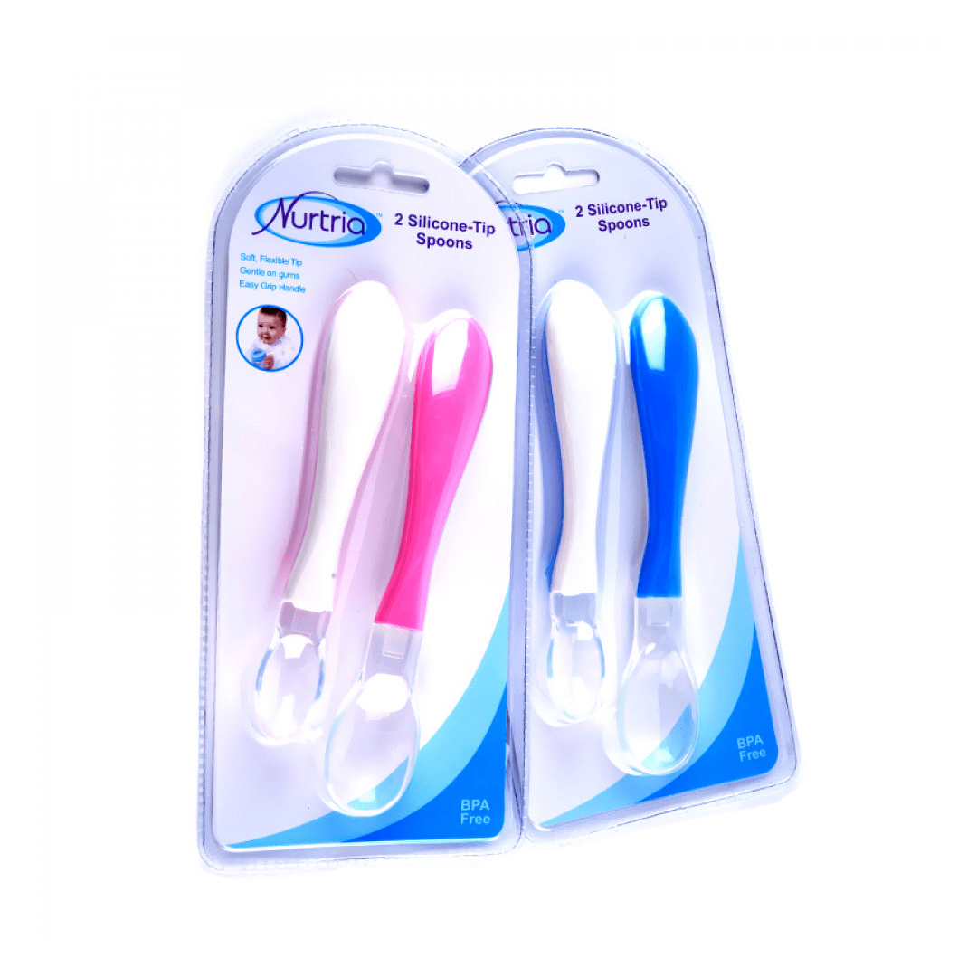 Nurtria Silicone Tip Spoons 2-Pack